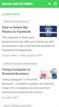 Mobile Screenshot of mass-backlinks.com